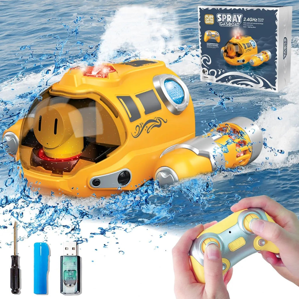 Bateau radiocommandé jouet Shop Radiocommandé Jaune
