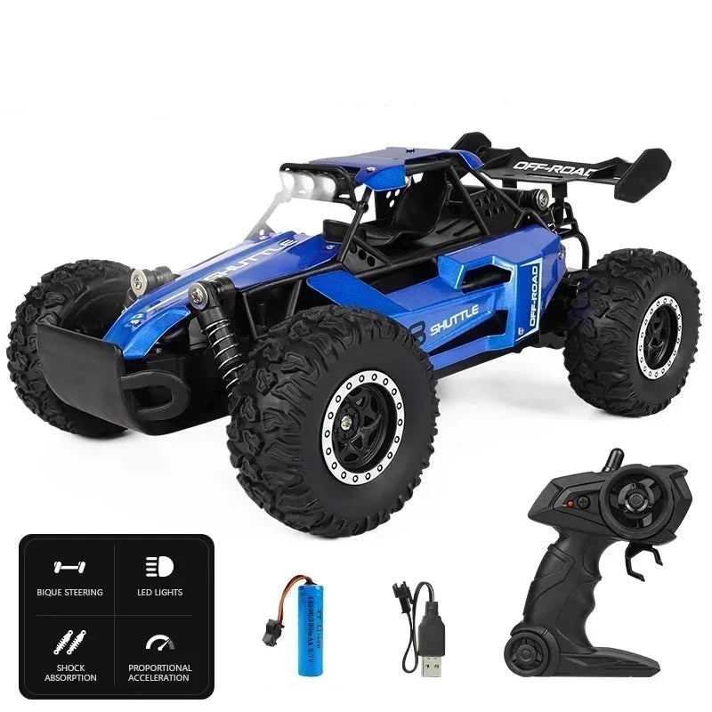 Buggy télécommandé en acier Shop Radiocommandé Bleu