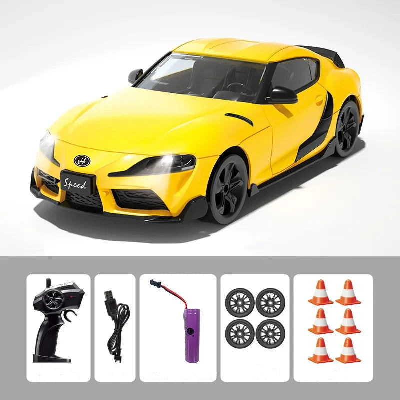 Voiture radiocommandée Toyota Shop Radiocommandé Jaune