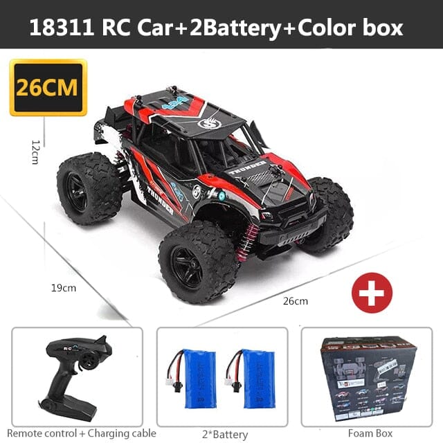 4x4 tout terrain radiocommandé Shop Radiocommandé 2 - 2 batteries