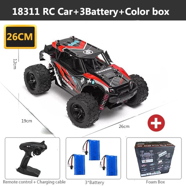 4x4 tout terrain radiocommandé Shop Radiocommandé 2 - 3 batteries