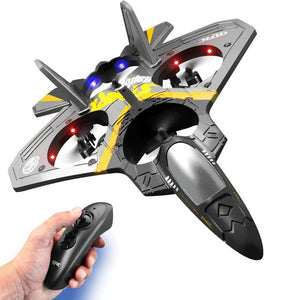 Avion rc intermédiaire Shop Radiocommandé Gris - 2 batteries 
