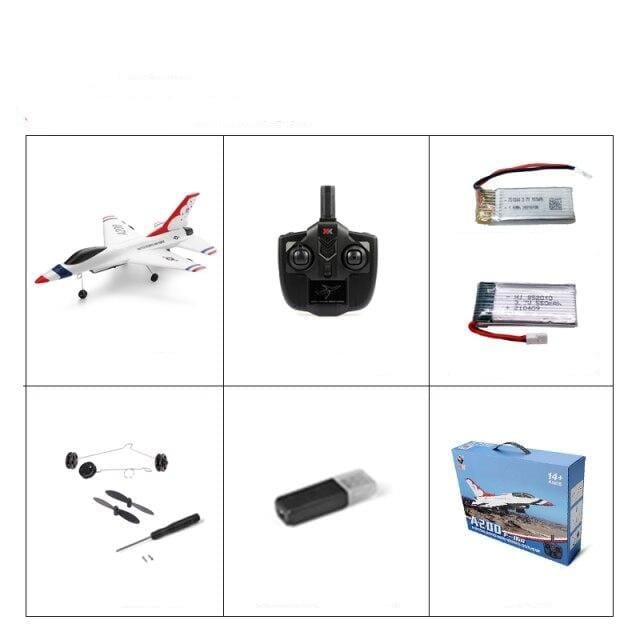 Avion rc voltige 3d Shop Radiocommandé 1 batterie 400 mAH + 1 batterie 550 mAH