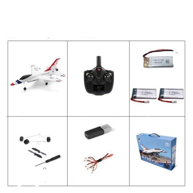 Avion rc voltige 3d Shop Radiocommandé 1 batterie 400 mAH + 2 batteries 550 mAH