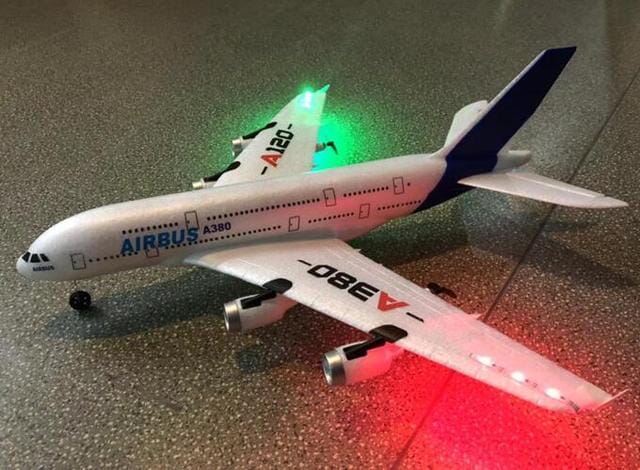 Avion télécommandé airbus Shop Radiocommandé 1 batterie avec LED Oui