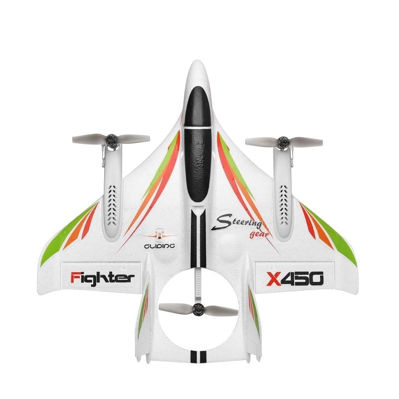 MINENICE Avion Télécommandé 2.4GHz Avec Gyroscope 3 Axes - 2 Batteries - Jouet RC Pour Enfants Et Adultes