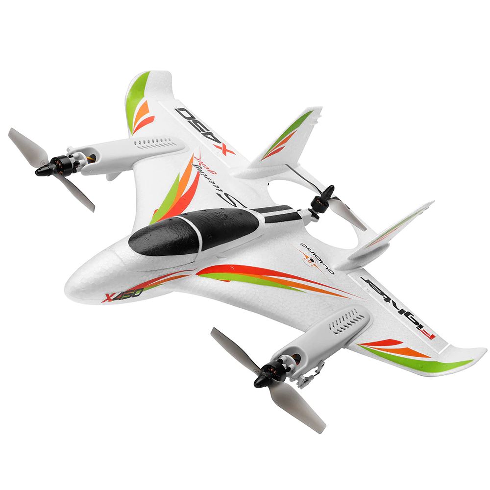 MINENICE Avion Télécommandé 2.4GHz 3-Axis Gyro – Avion RC Stabilisé Avec 2 Batteries, Idéal Enfants & Adultes Débutants