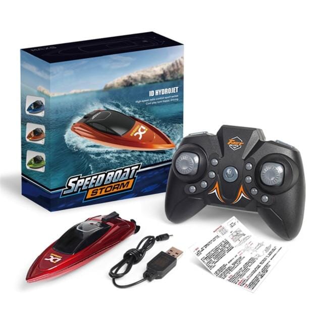 Bateau miniature télécommandé Shop Radiocommandé Rouge