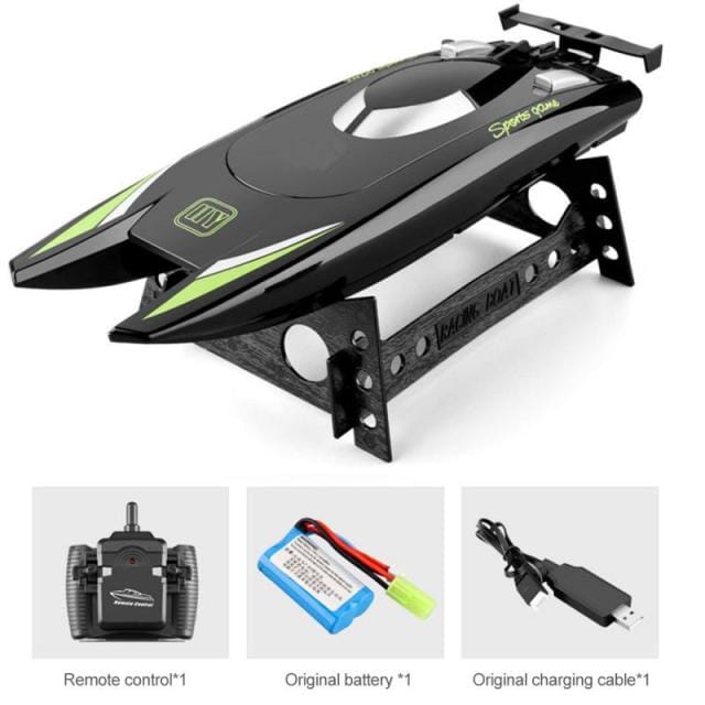 Bateau télécommandé batterie Shop Radiocommandé Noir Oui