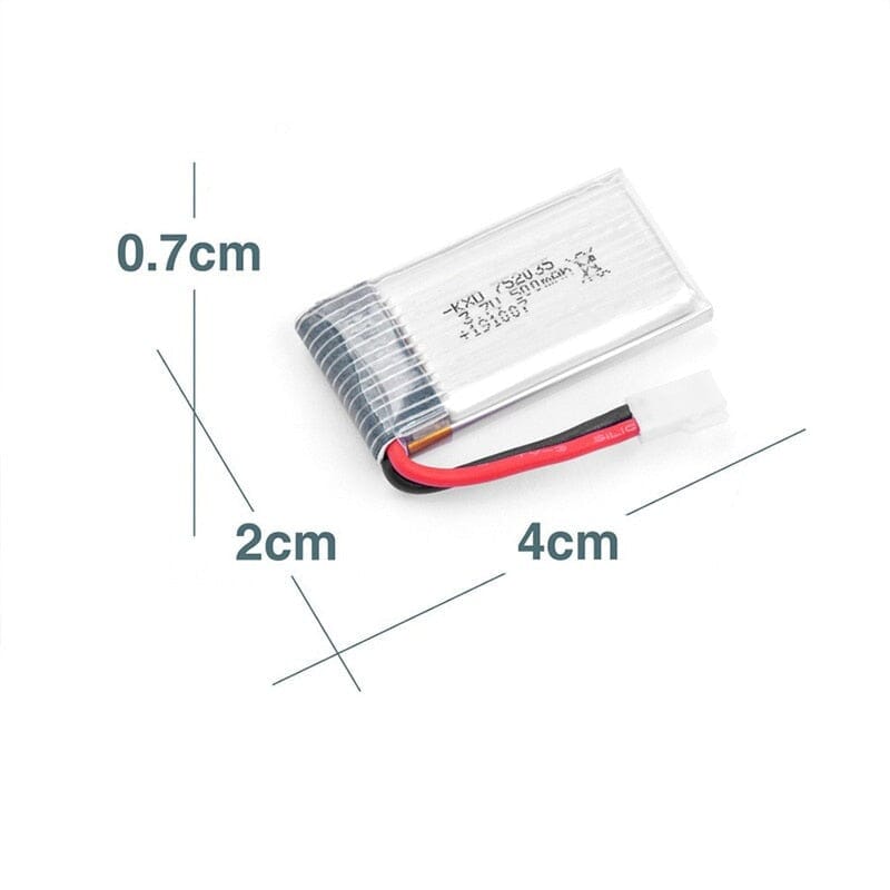 Batterie en lithium 3.7 Volts Shop Radiocommandé 1pcs 500mAh