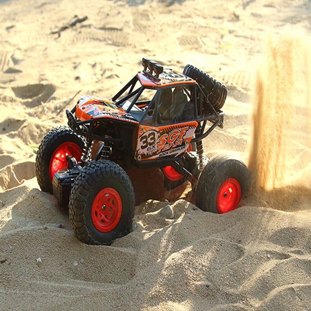 Hosim Brushless RC Buggy pour adultes et enfants 60 km/h, 1/14 électrique haute vitesse pour tous les terrains, camion Hobby RC 4x4 Off Road RC voiture, véhicule RC étanche pour neige/sable/plage âge