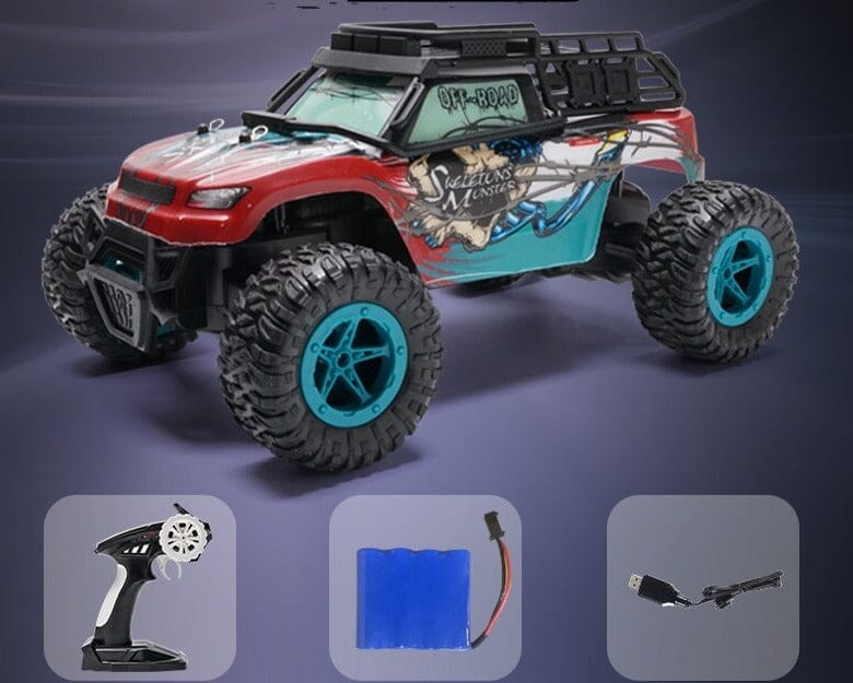 Buggy télécommandée batterie Shop Radiocommandé Rouge + Bleu Oui
