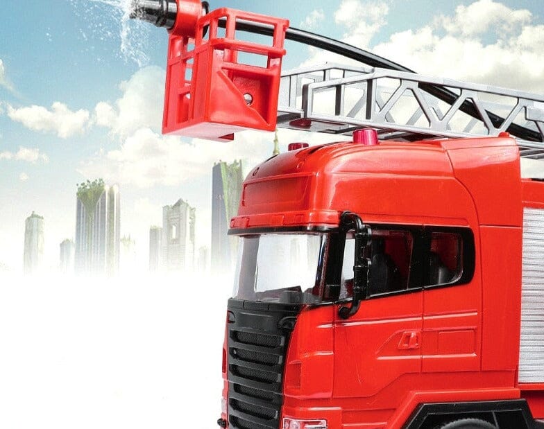 Camion de pompier télécommandé sans fil Shop Radiocommandé