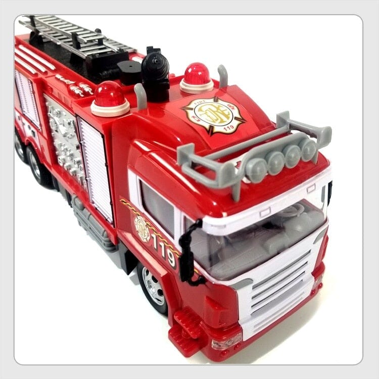 TEAM HERO - Camion pompiers télécommandé avec échelle