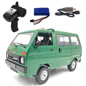 Camion rc télécommandé Shop Radiocommandé Vert - 1 batterie 