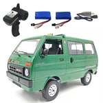 Camion rc télécommandé Shop Radiocommandé Vert - 2 batteries 