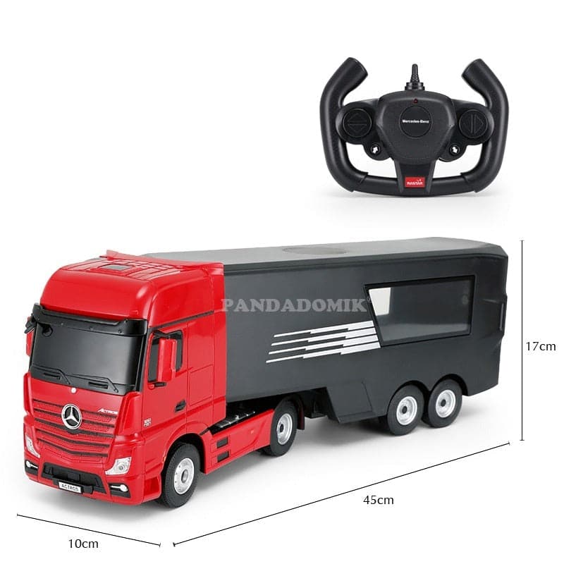 Camion télécommandé avec remorque Mercedes Shop Radiocommandé