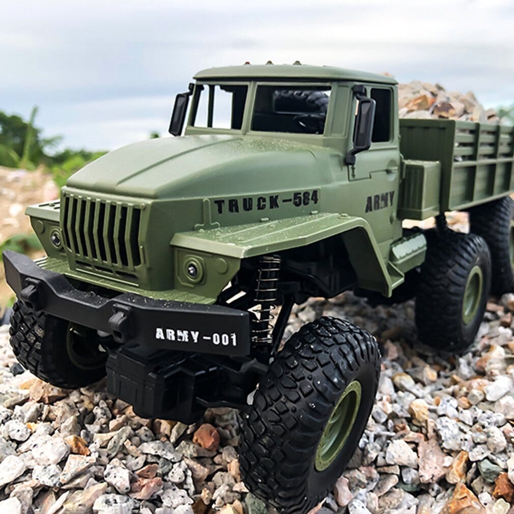 Garage Voiture Camion Militaire RC Avec Tente - Voiture Télécommandée Garage Voiture Camion Militaire RC Avec Tente - Voiture Télécommandée