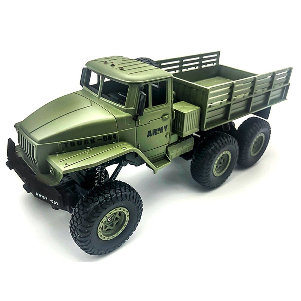 Camion télécommandé avec remorque militaire Shop Radiocommandé