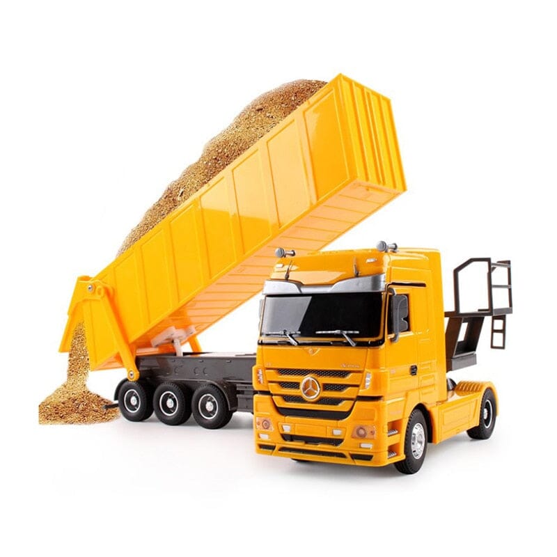 Camion télécommandée avec benne Shop Radiocommandé Jaune