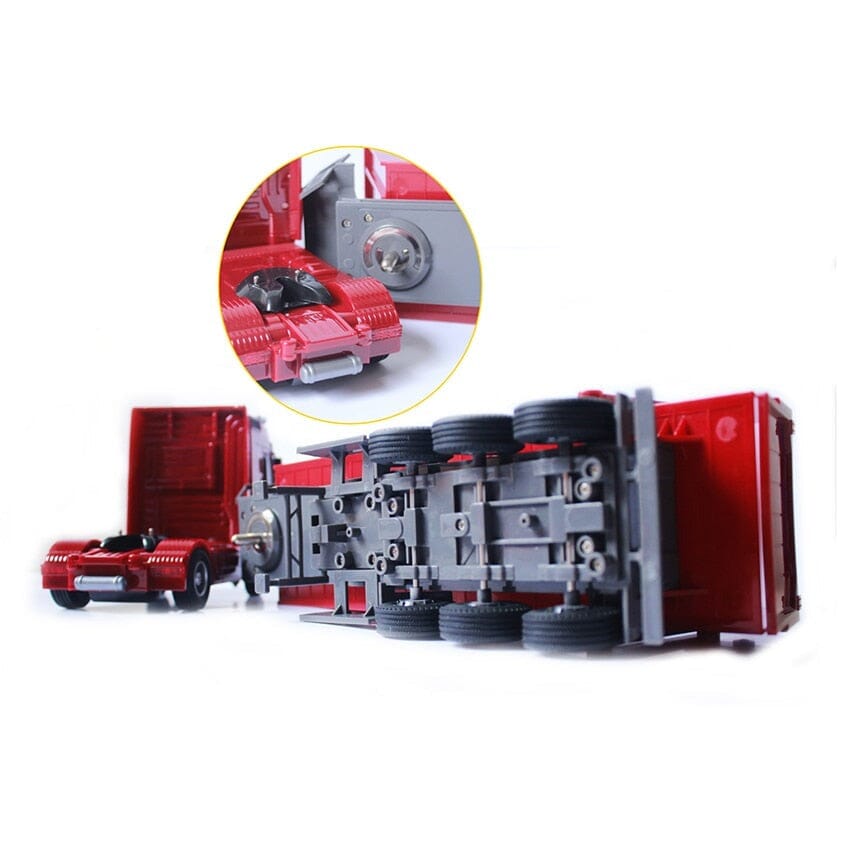 Camion télécommandée avec benne Shop Radiocommandé Rouge
