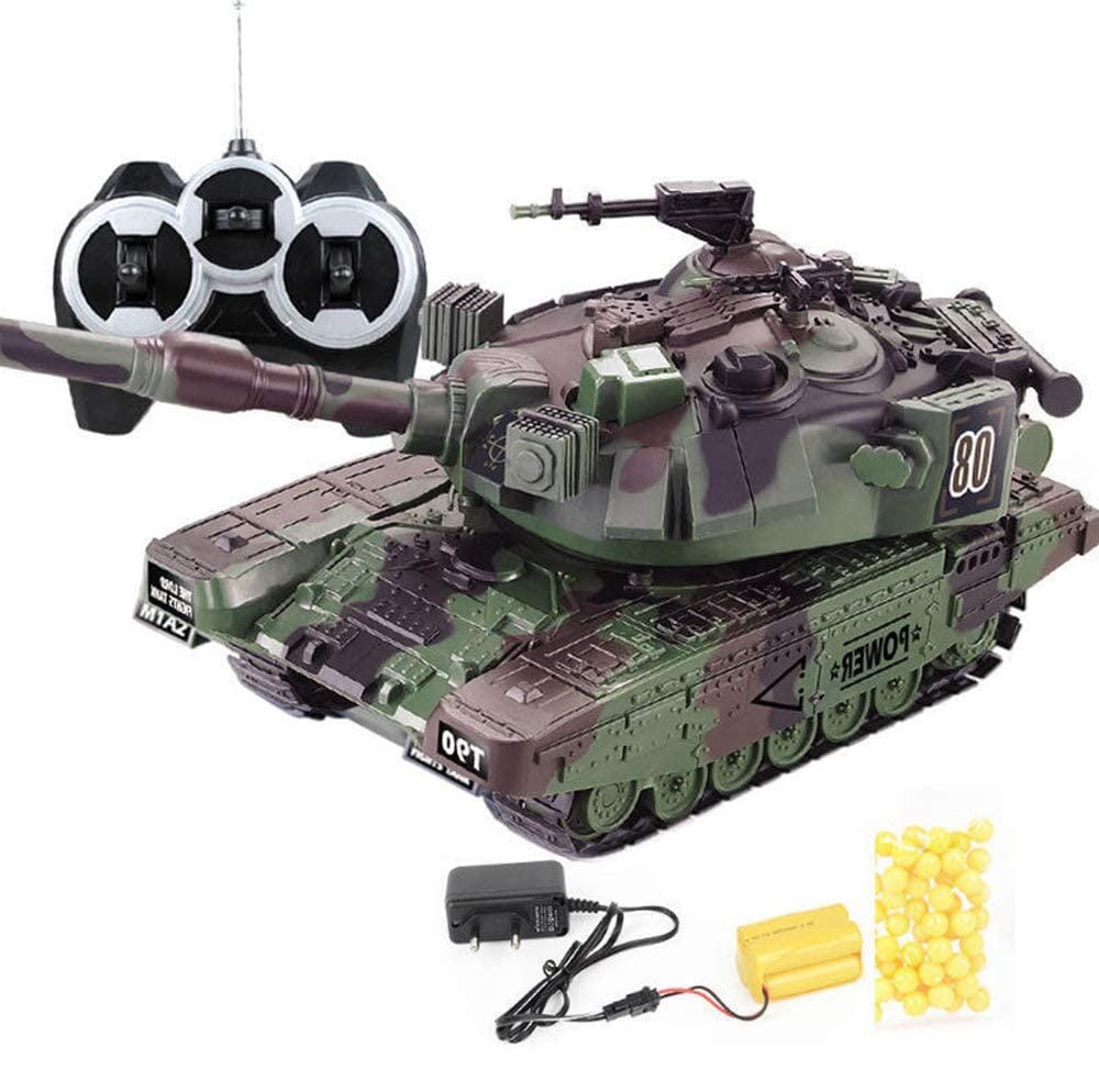 Char d'assaut télécommandé Shop Radiocommandé Vert