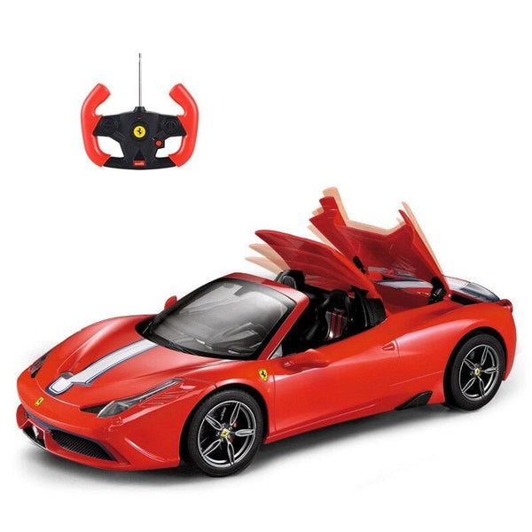 Voiture télécommandée enfant Ferrari rouge