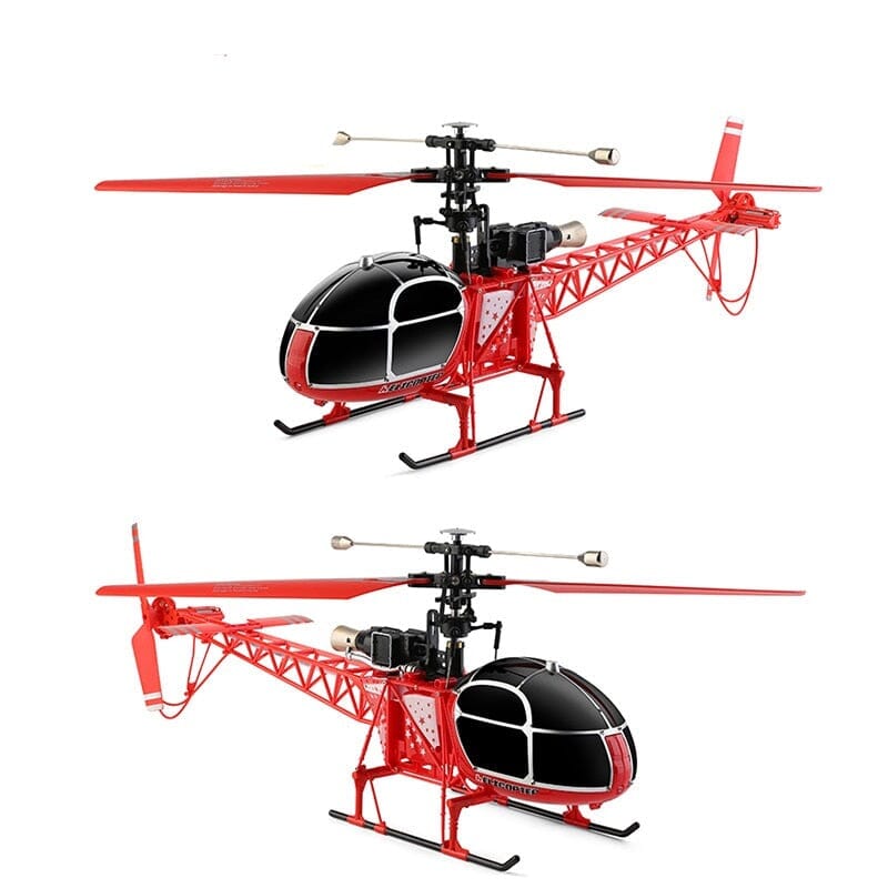 Hélicoptère RC, Gyro Mode 3D/6G 6 Canaux Mini Hélicoptère Télécommande 1106  11000KV Moteur Sans Balais Micro Électrique Hélicoptère RC Véhicule Jouet
