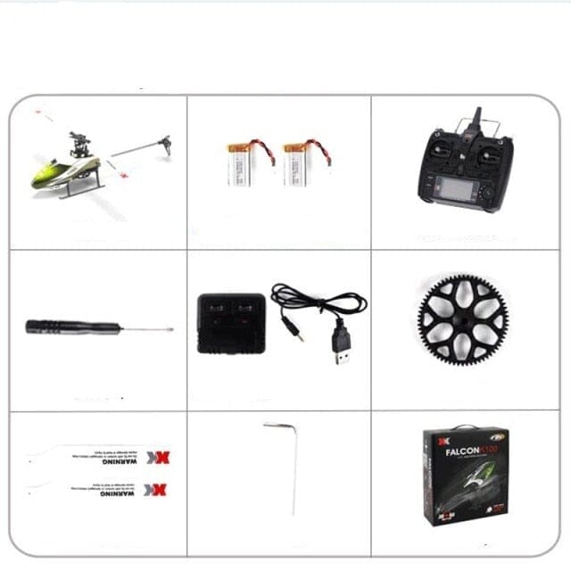 Hélicoptère radiocommandé rc Shop Radiocommandé 2 batteries Oui