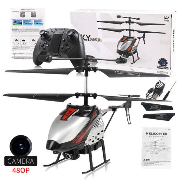 Hélicoptère télécommandé avec caméra Shop Radiocommandé Blanc - 480 P caméra