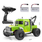 Jouet camion semi remorque radiocommande Shop Radiocommandé Vert Oui 