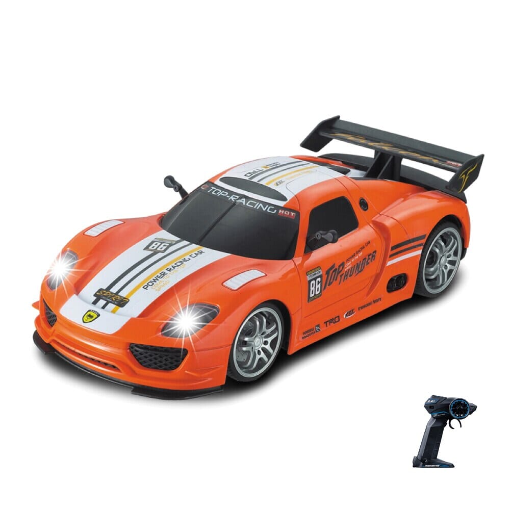 Jouet Porsche télécommandé Shop Radiocommandé Orange 2 Oui