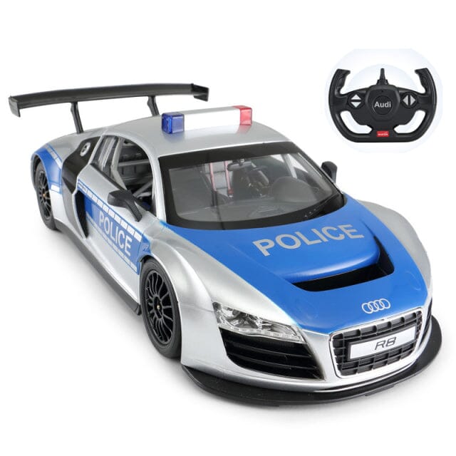 Jouet voiture de police télécommandée Shop Radiocommandé Audi R8 