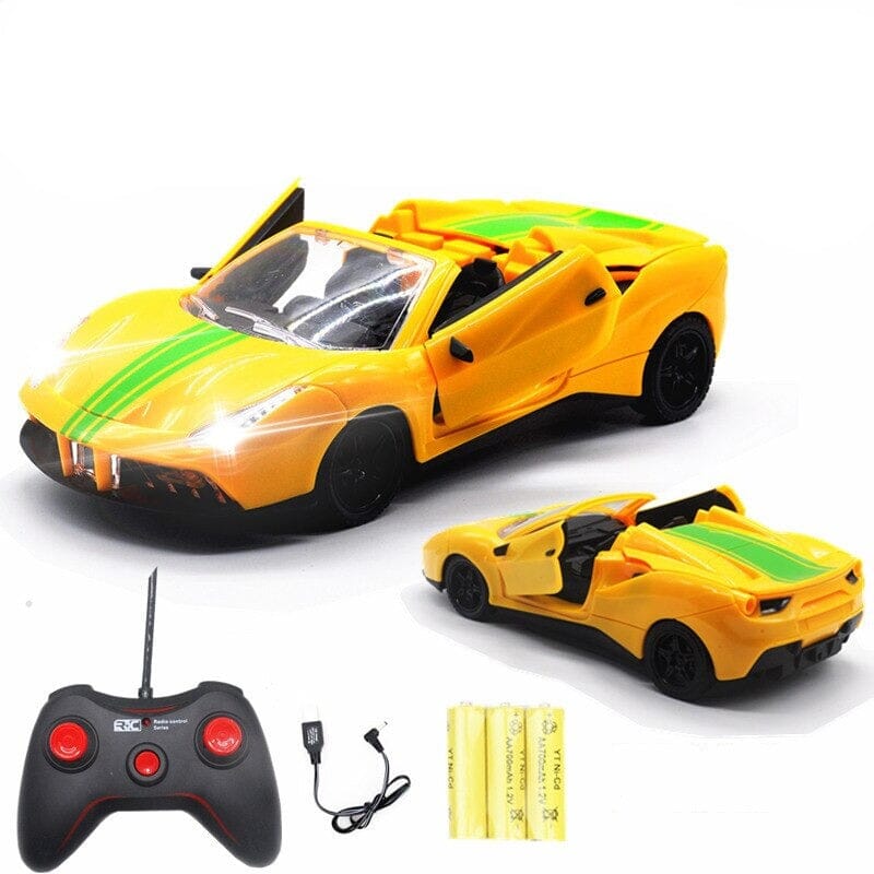 Jouet voiture électrique télécommande Shop Radiocommandé jaune