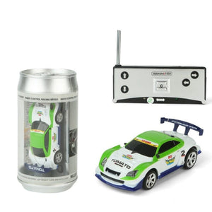 Mini voiture télécommandée drift Shop Radiocommandé Blanc + Vert 