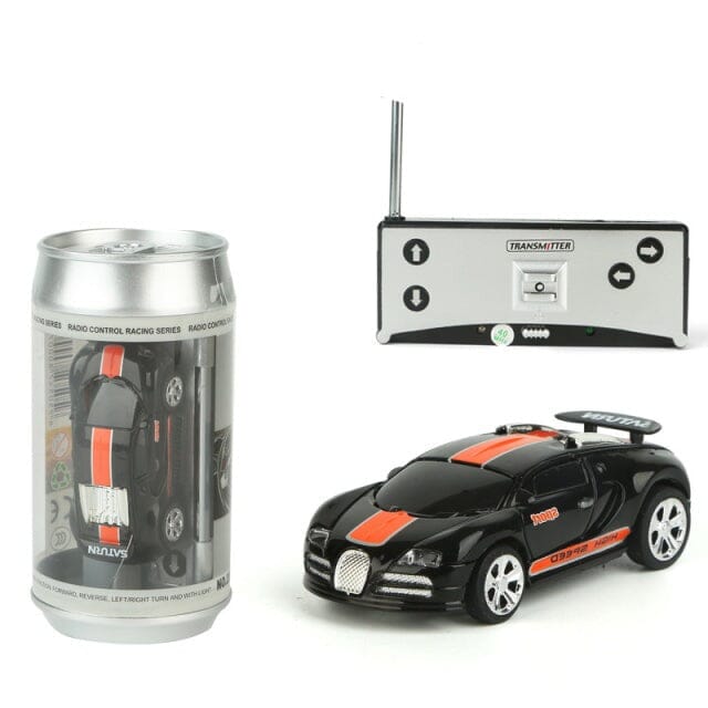 Mini voiture télécommandée drift Shop Radiocommandé Noir + Orange 