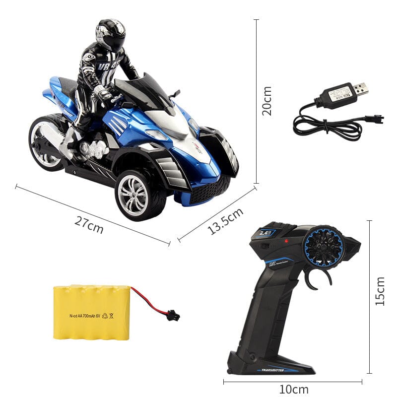 Moto télécommandée 25 km/h Shop Radiocommandé
