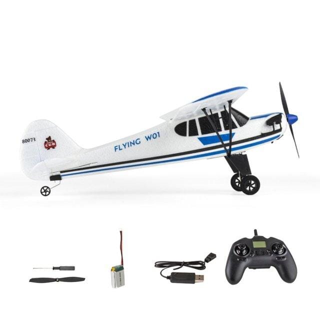 Planeur téléguidé Shop Radiocommandé Bleu - 1 batterie Oui