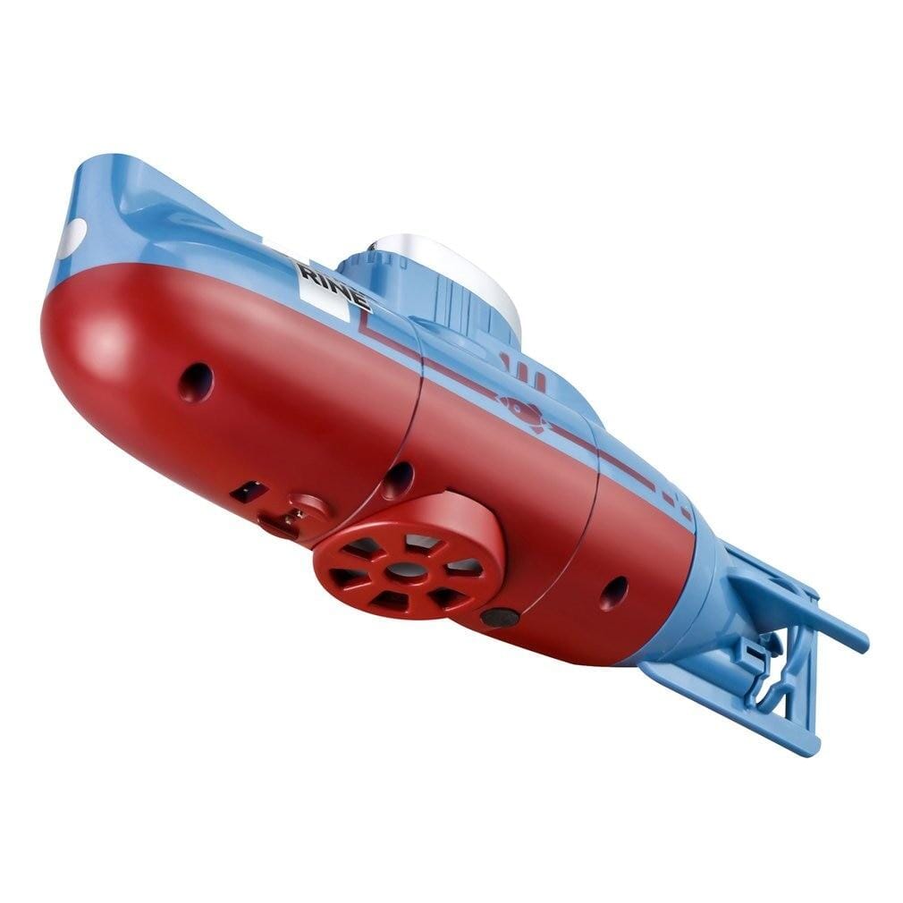 Sous-marin télécommandé bleu