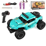 Super voiture rc Shop Radiocommandé Turquoise - 2 batteries 
