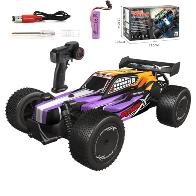 Super voiture rc Shop Radiocommandé Violet - 1 batterie