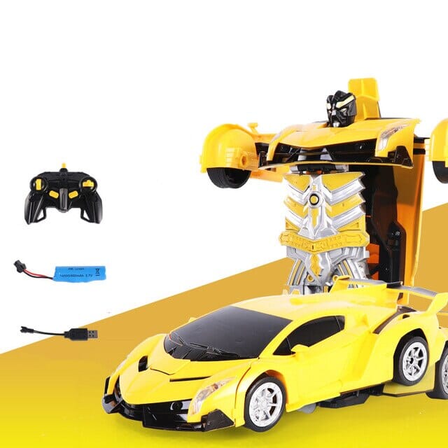 Robot de voiture de transformation de voiture télécommandé - Temu