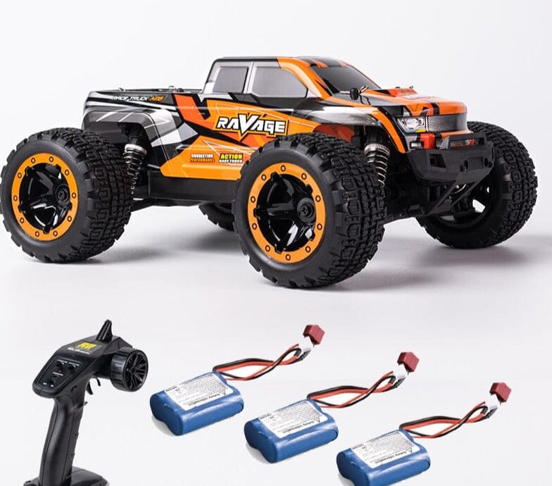 Voiture rc 4 roues motrices Shop Radiocommandé 6 - 3 batteries