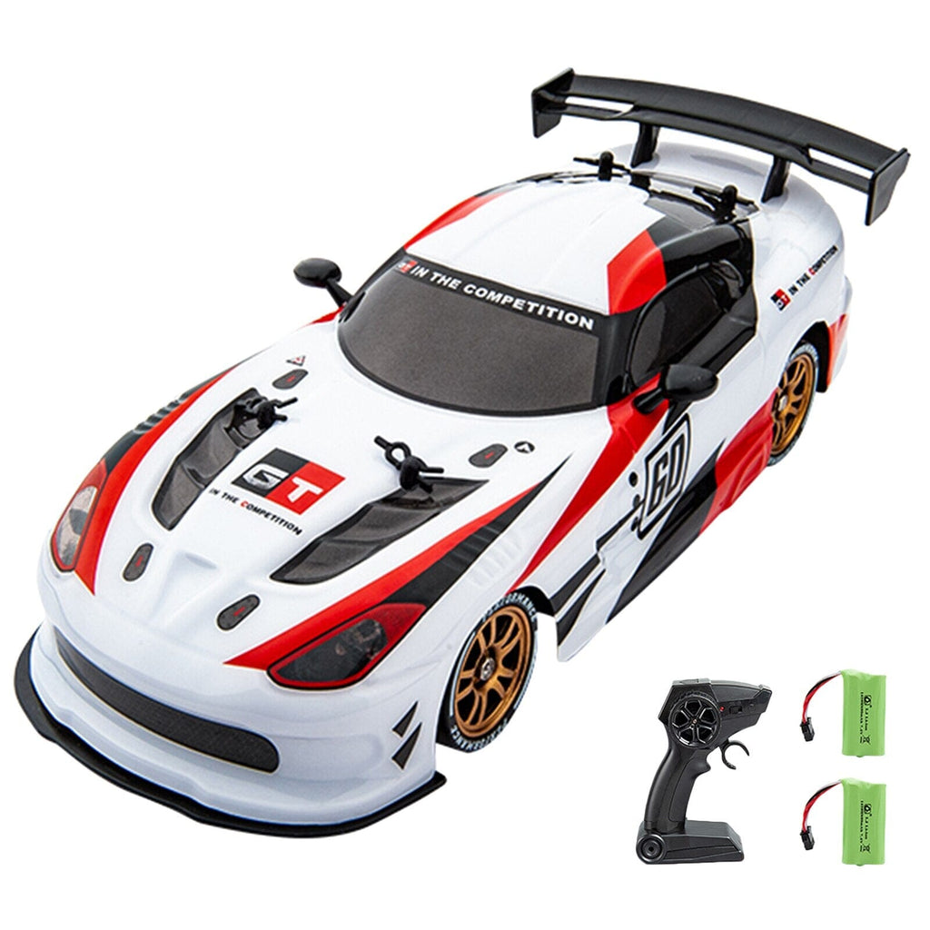 Voiture rc de drift Shop Radiocommandé Blanc -2 batteries Oui