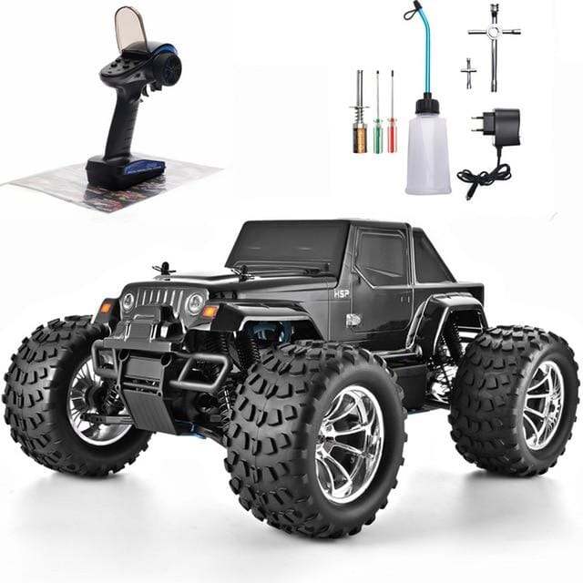 Voiture rc thermique 4x4 Shop Radiocommandé Noir Oui
