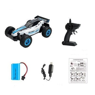 Voiture télécommandée 360 batterie Shop Radiocommandé Bleue