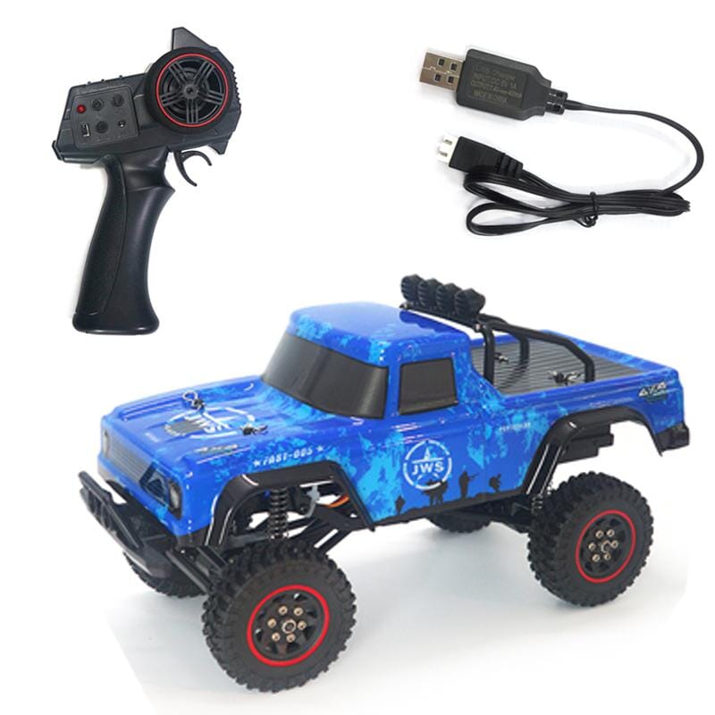 Voiture télécommandée 4x4 puissante Shop Radiocommandé Bleue