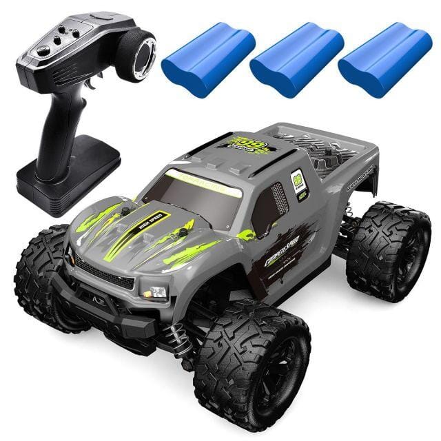 Voiture télécommandée 4x4 thermique Shop Radiocommandé Vert + 3 batteries Oui