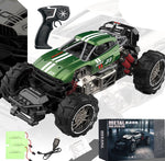 Voiture télécommandée 7 ans Shop Radiocommandé Vert - 3 batteries 