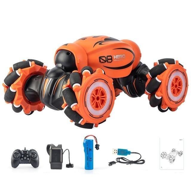 Voiture télécommandée avec montre Shop Radiocommandé Orange avec montre Oui